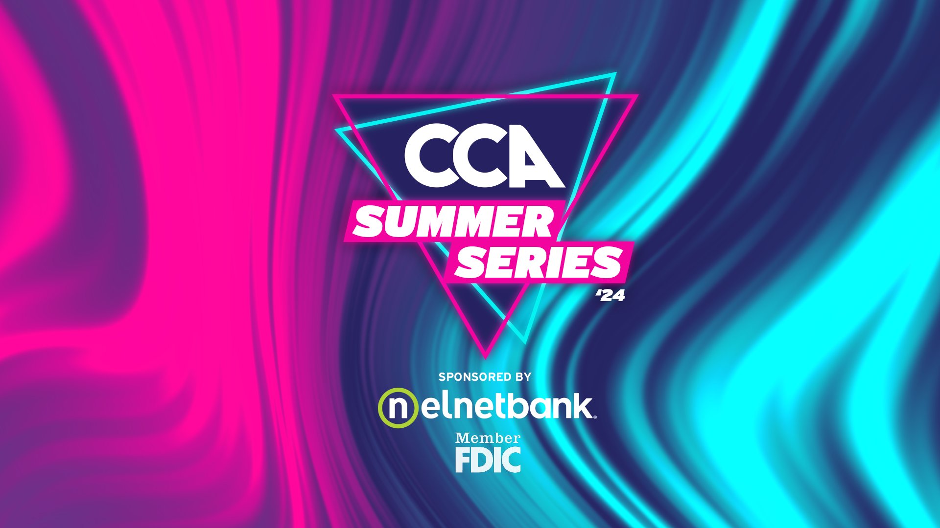 The CCA Summer Series, sponsored by Nelnet Bank is back for 2024.